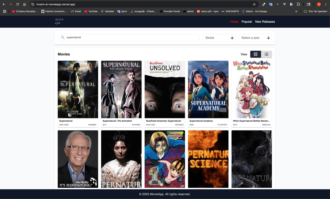 Movie App